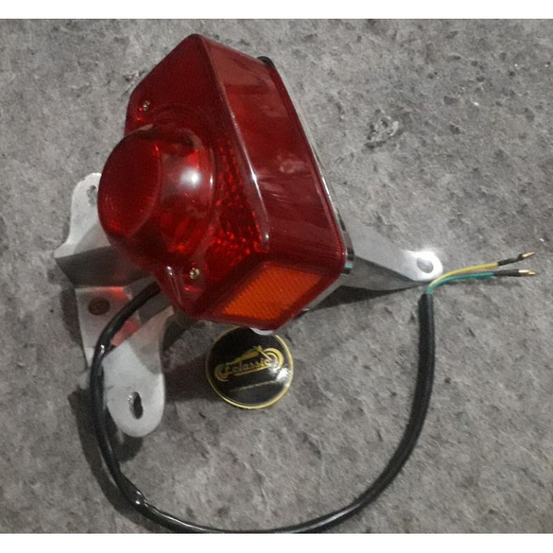 Stoplamp Cb100 Set Dudukan Dt
