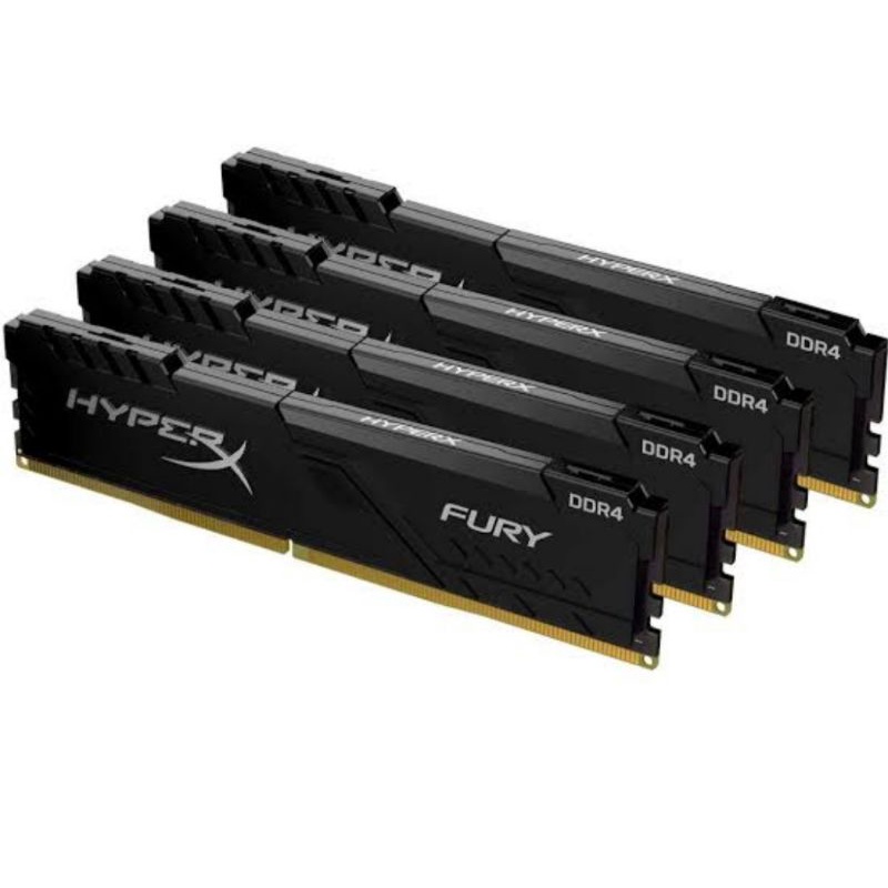 kingston hyperx fury 16gb (4×4gb) 2166mhz DDR4