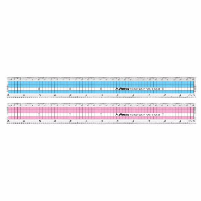 

penggaris plastik ukuran 30cm kualitas tebaik , Horse Ruler H-13 Penggaris 12 Inches