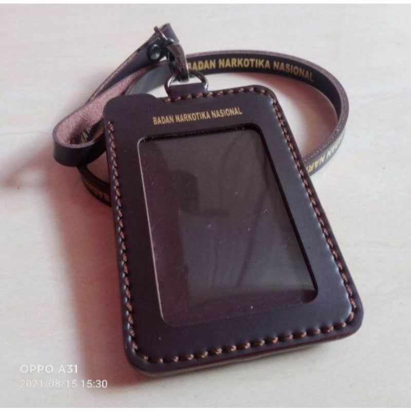 

Kalung ID Card Name Tag BNN Coklat Tua