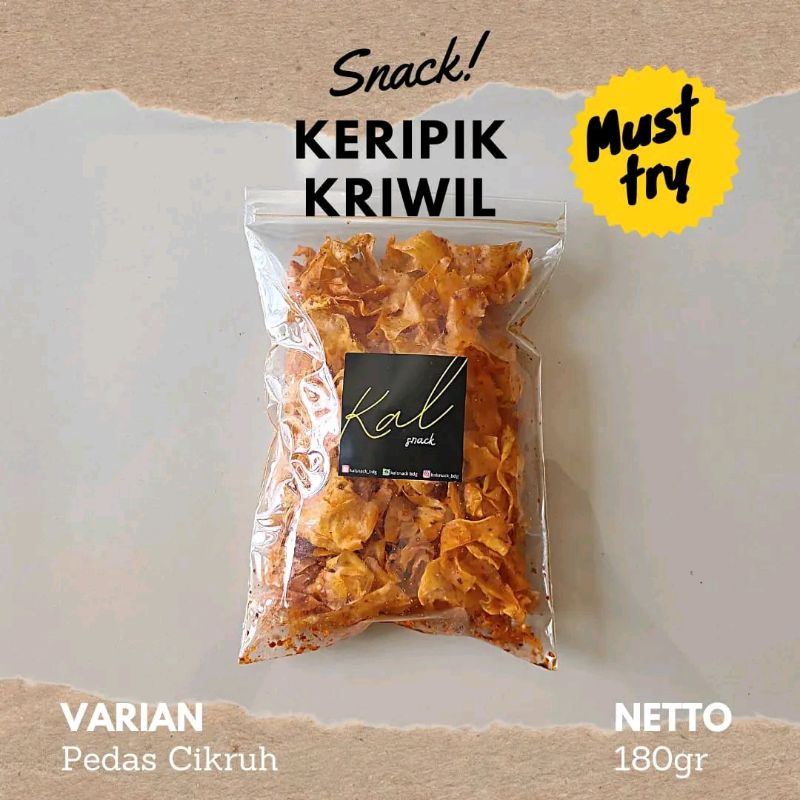 

KERIPIK KRIWIL PEDAS CIKRUH GURIH