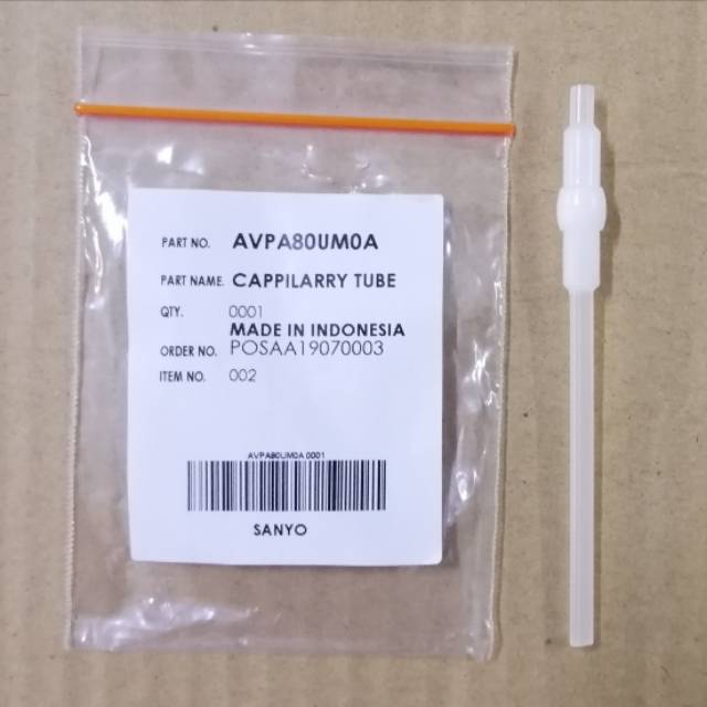 Selang Kecil AVC Complete Pompa Air Sanyo PH-130 B / Cappilarry Tube