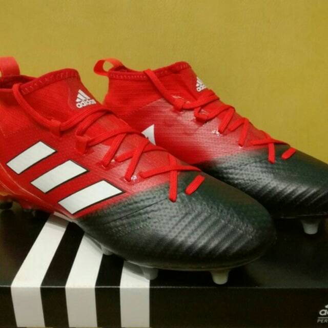 adidas ace red and black