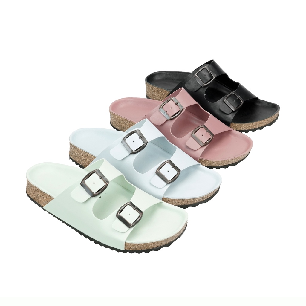 Sandal Slop Birken Puyuh Wanita - Paloma 02