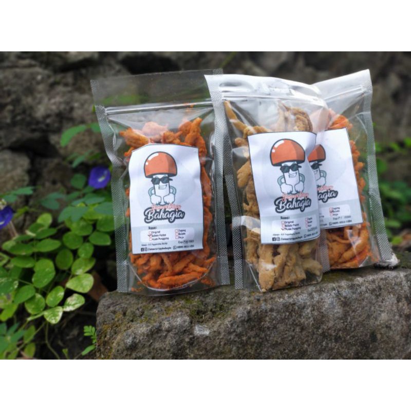 

Snack Sehat Kripik Jamur Tiram 100 gr Murah dan Lezat