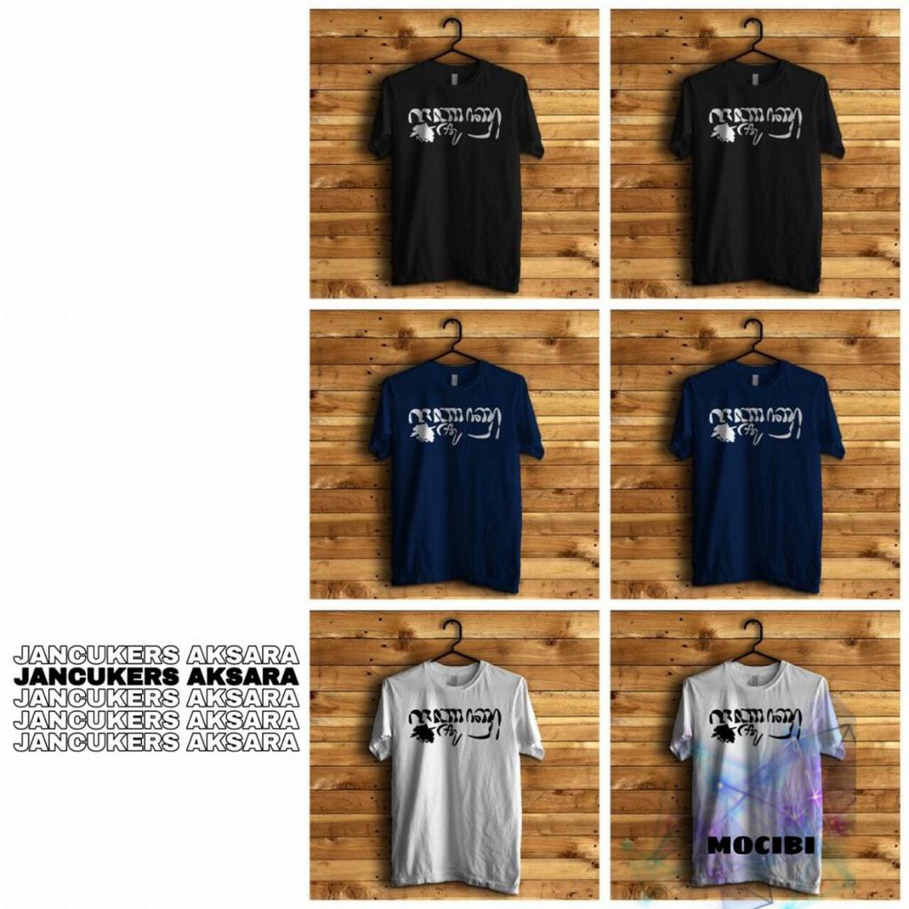 Kaos Jancukers Aksara - Terbaru Baju Keren Pria Wanita Republik Jancukers Sujiwo Tejo
