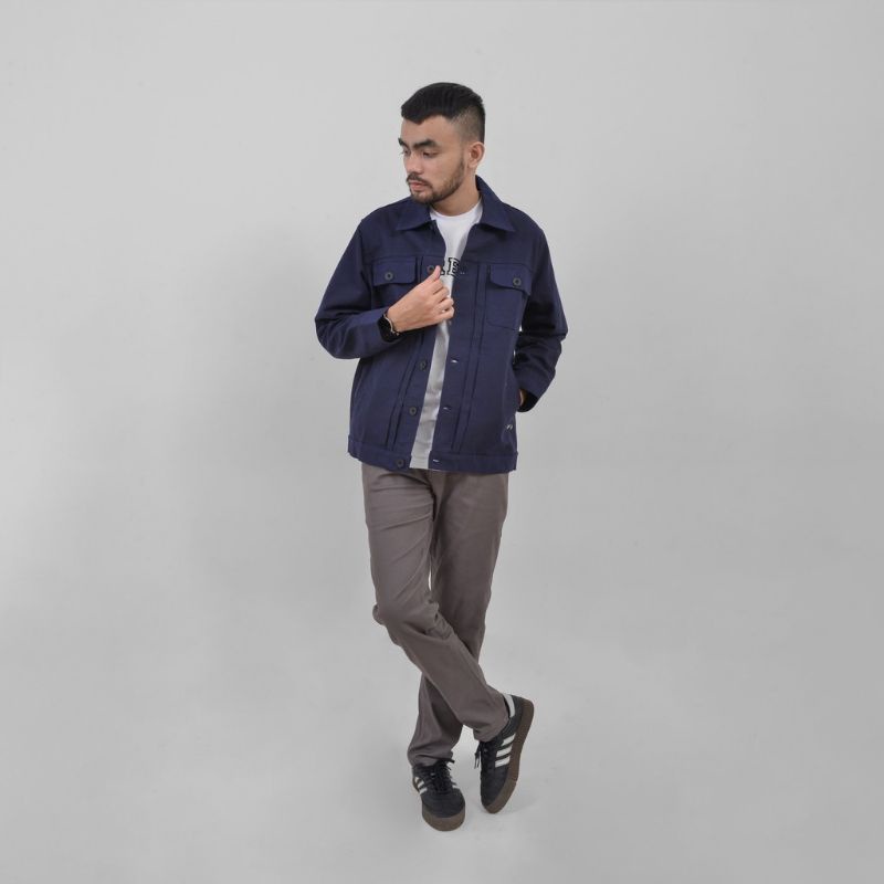 Chester jaket brey company navy