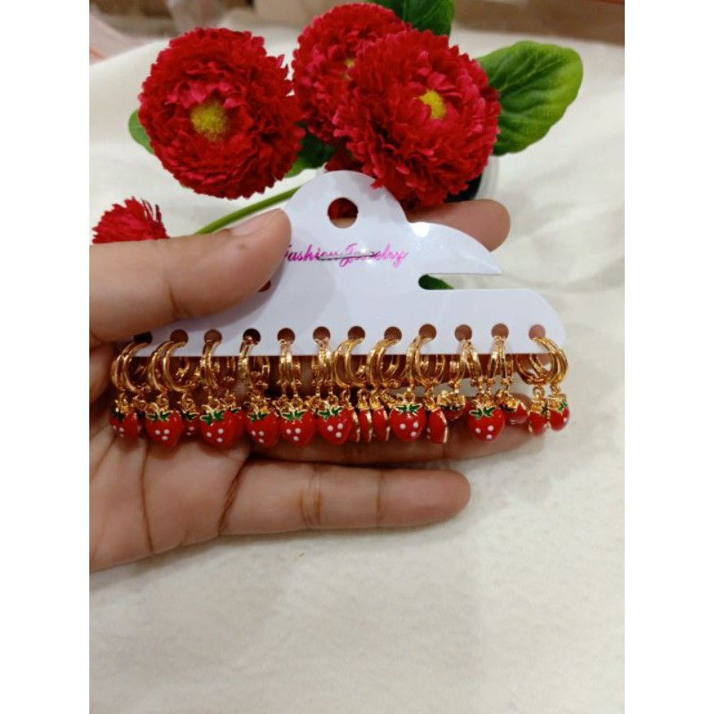 Anting Anak Strowberry