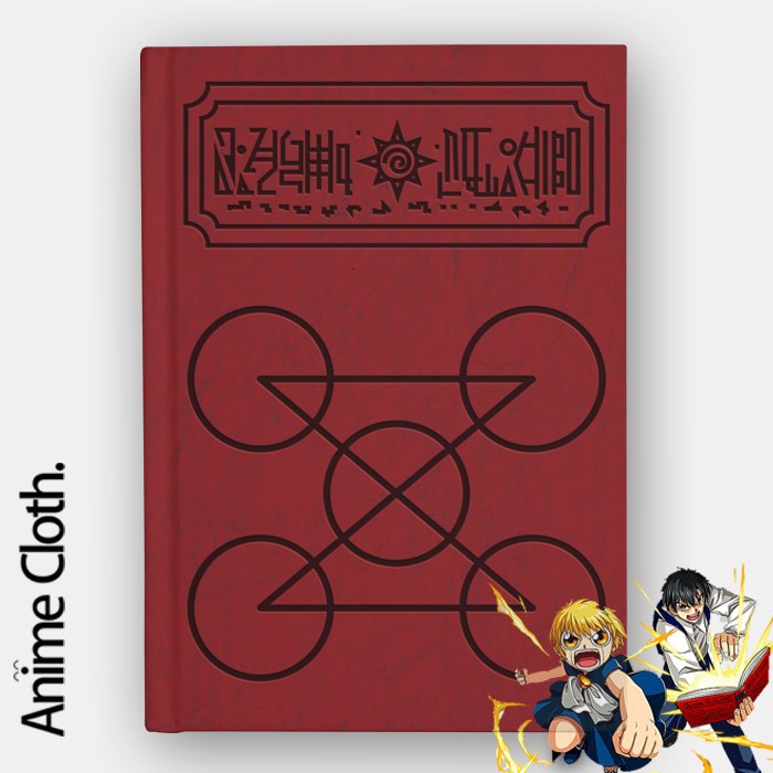 

Notebook Zatch Bell Mamodo Spellbook Anime Buku Jurnal Agenda Custom