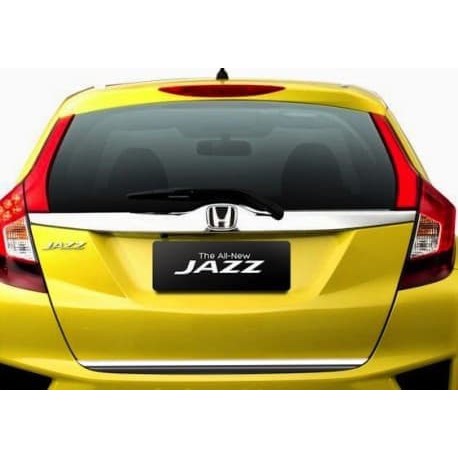 Trunk Lid Grand All New JAZZ 2014 Up Chrome