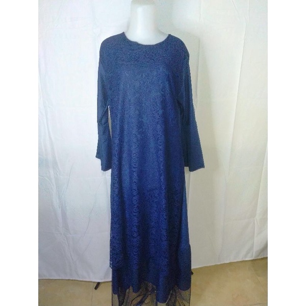 Gamis Brokat simple Navi