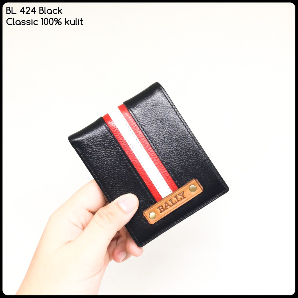 dompet kulit pria B 424 classic premium bahan kulit sapi asli