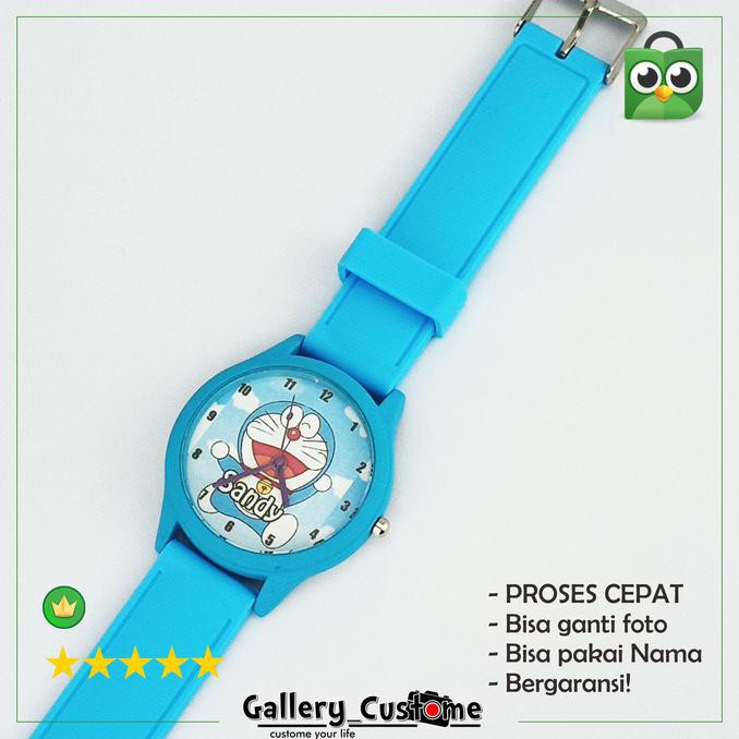 Prom00 Jam Tangan Doraemon  Warna  Biru Muda Doraemon  Sky Biru