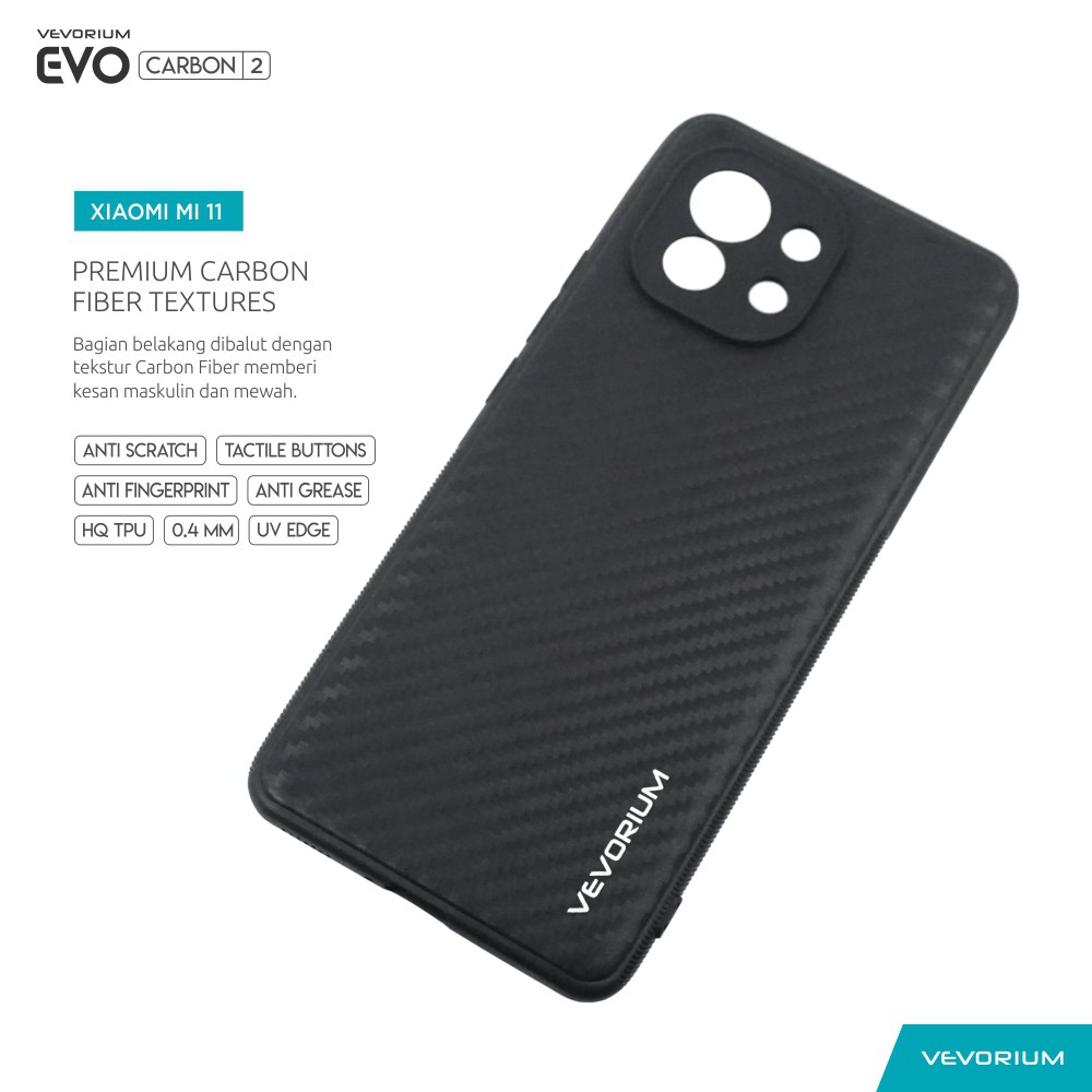 VEVORIUM EVO CARBON Xiaomi Mi 11 Mi11 Soft Case Softcase