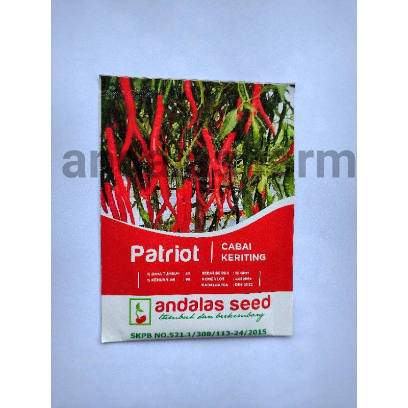 

PATRIOT (cabai keriting)