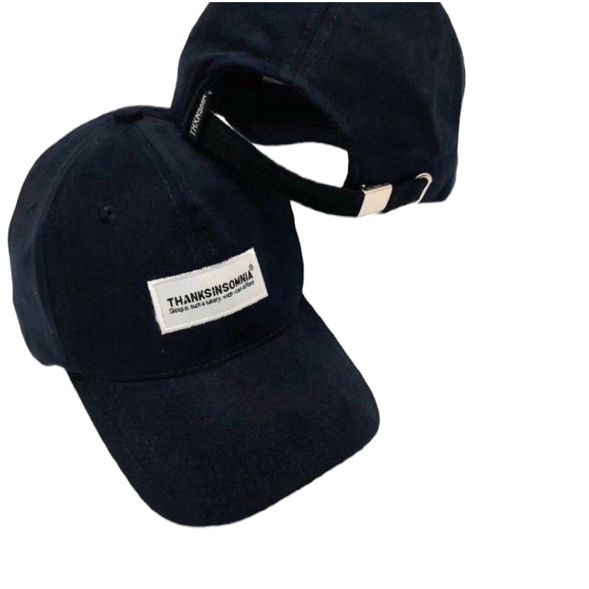 (COD)Promo Topi Baseball Pria Wanita Bordir Cap THANKSINSOMNIA ORIGINAL New Model Premium Dewasa