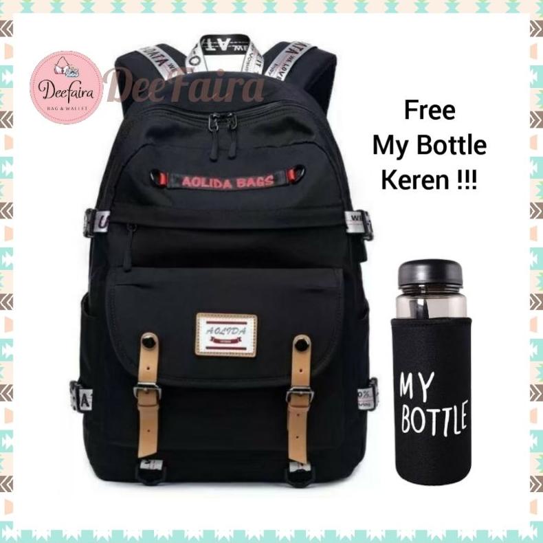 Tas Sekolah Wanita Backpack Anak Perempuan Ransel Sd Smp Sma Keren