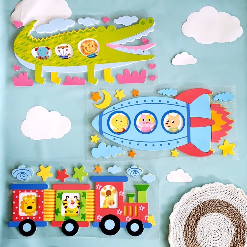 Stiker Dinding Anak Bahan Foam
