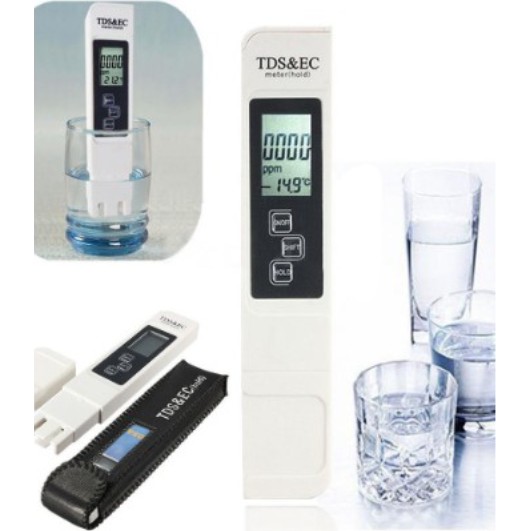 TDS Meter EC TDS-3 TDS3 Pena Pengukur 3-in-1 TDS EC PPM Kualitas Air Tester Alat Hidroponik Aquarium