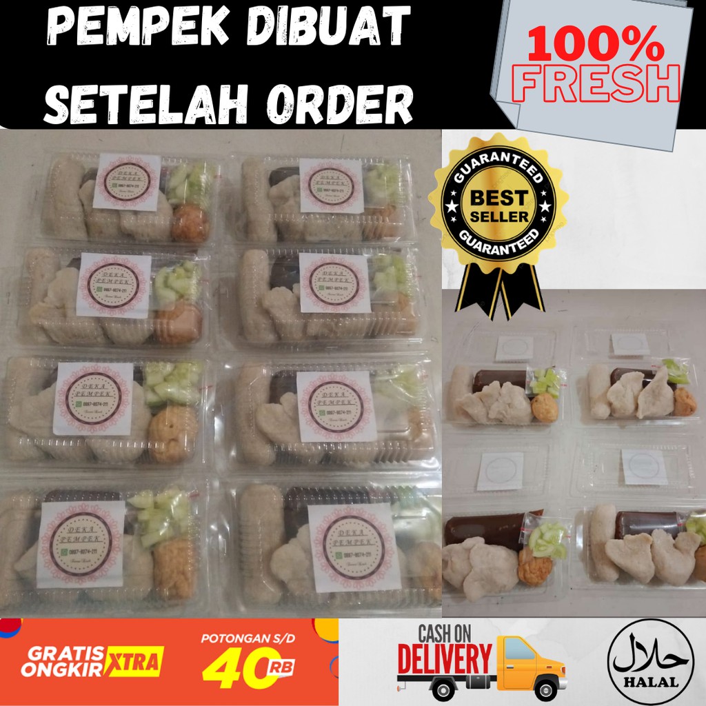 

(TIDAK BISA COD) (TERENAK) (MIN 5 PCS) PEMPEK PALEMBANG ASLI,PEMPEK CANDY,MPEK MPEK ASLI PALEMBANG,FROZEN FOOD,PEMPEK ASLI PALEMBANG,PEMPEK ENAK,MAKANAN ASLI SUMATERA,PEMPEK IKAN TENGGIRI ASLI,MPEK2 PALEMBANG