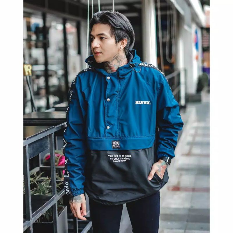 JAKET PRIA - JAKET CAGOULE 3D SALVIO HEXIA - JAKET CAGOULE SALVIO