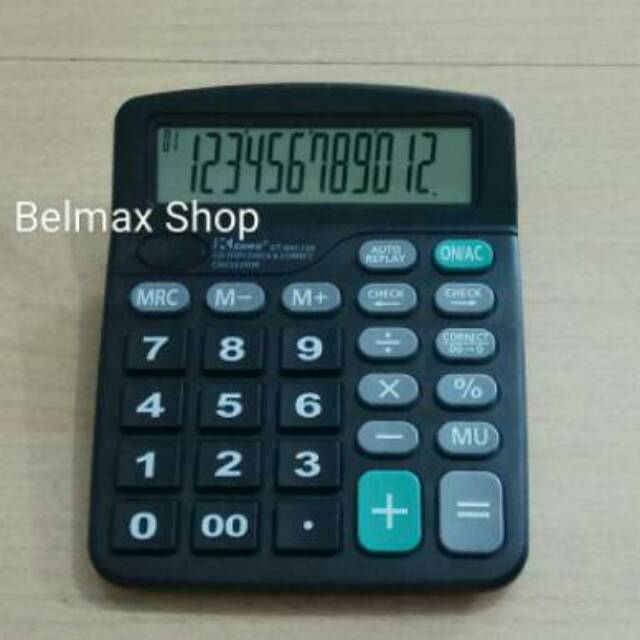 

Kalkulator 12 Digits Kenko KK837 / Kalkulator Kenko 12D