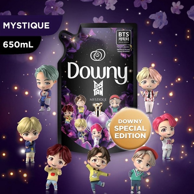 Downy Mystique TinyTAN | Pewangi dan Pelembut Pakaian