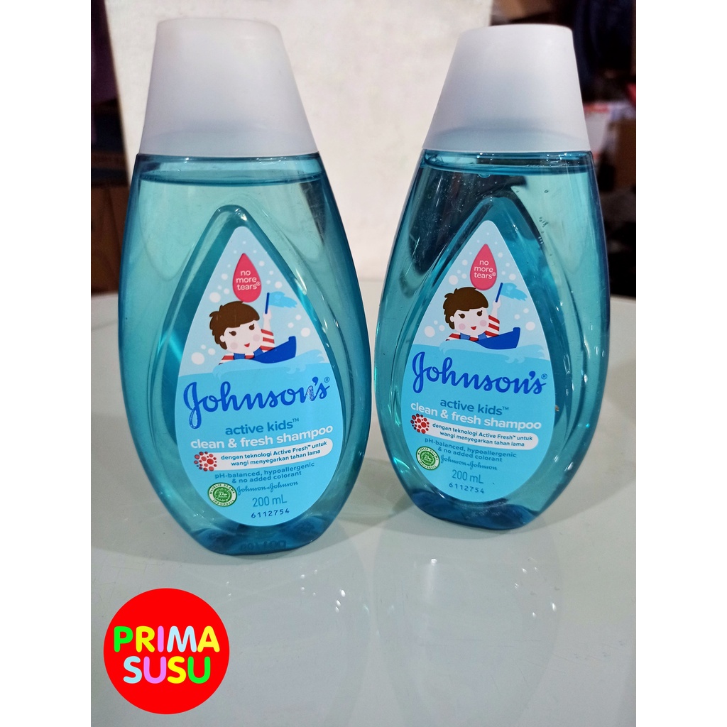 Johnson's Active Kids Clean and Fresh Shampoo 200 ML