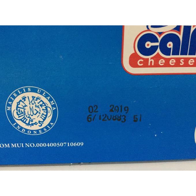 

Keju Cheddar Calf Merah 2KG