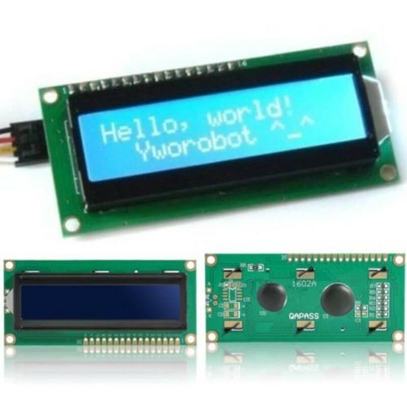 Modul LCD Blue 1602 16x2 Serial LCD Module Display for Arduino Raspberry Pi