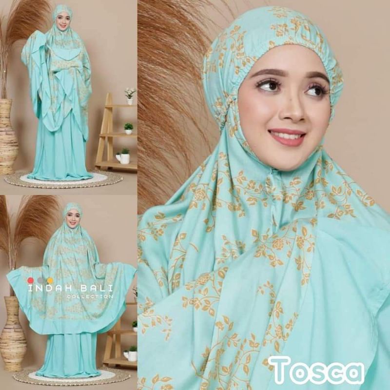 MUKENA BALI  SERUNI MOTIF ATAS SUPERJUMBO II AZKADINA II SUJU ZAIDA SUPERJUMBO