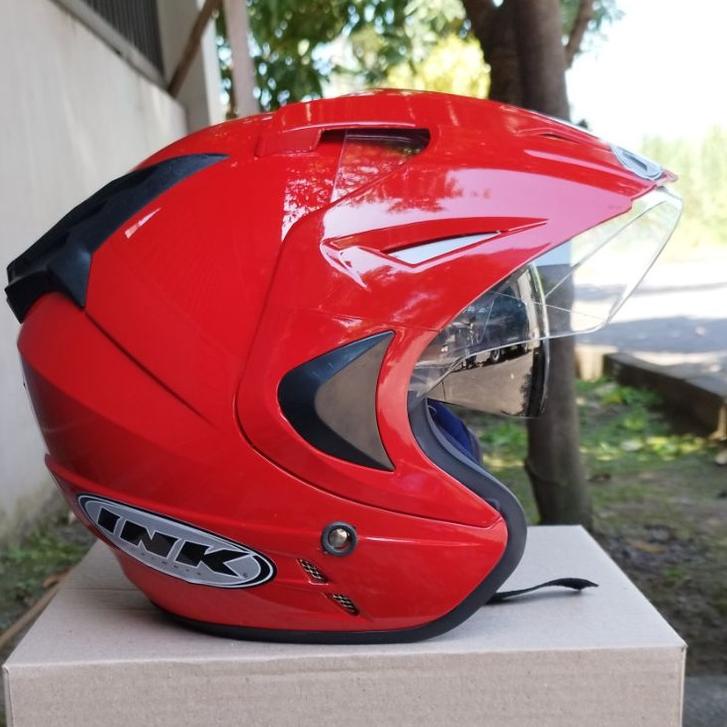 Modern.. HELM DOUBLE VISOR MODEL T1 INK
