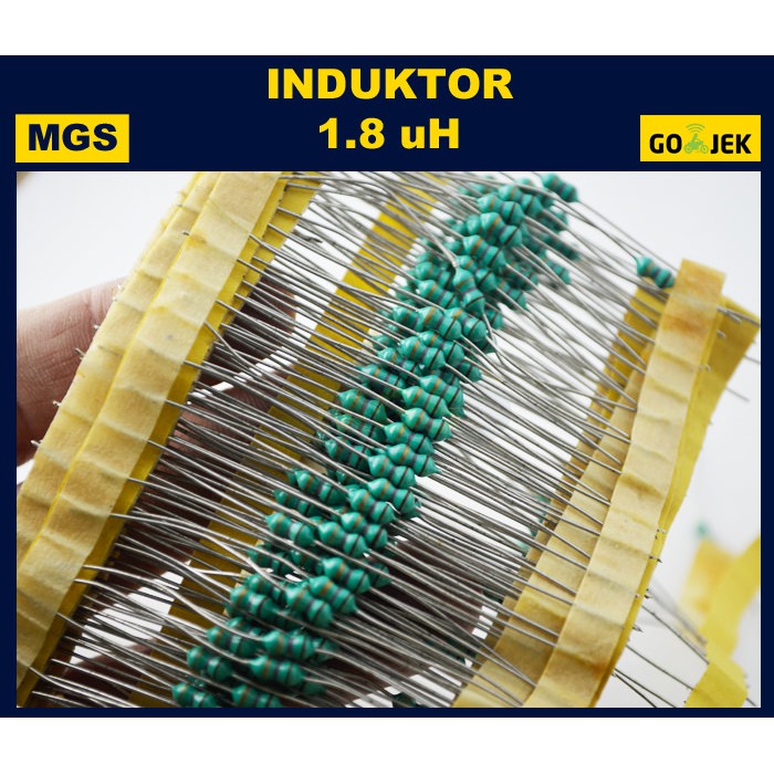 100Pcs Induktor 1.8 uh