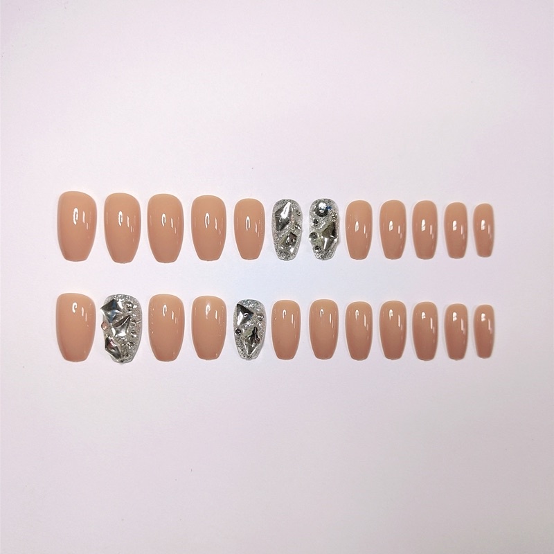 Kuku Palsu 【A178，lem sticker】Nikah Wedding False Nailart Pengantin Tangan