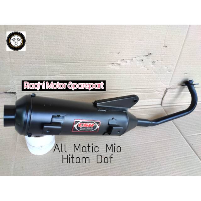 Knalpot Bobokan Racing CSR Yamaha Mio J / Mio M3 / Mio Gt - Knalpot Racing Model CSR