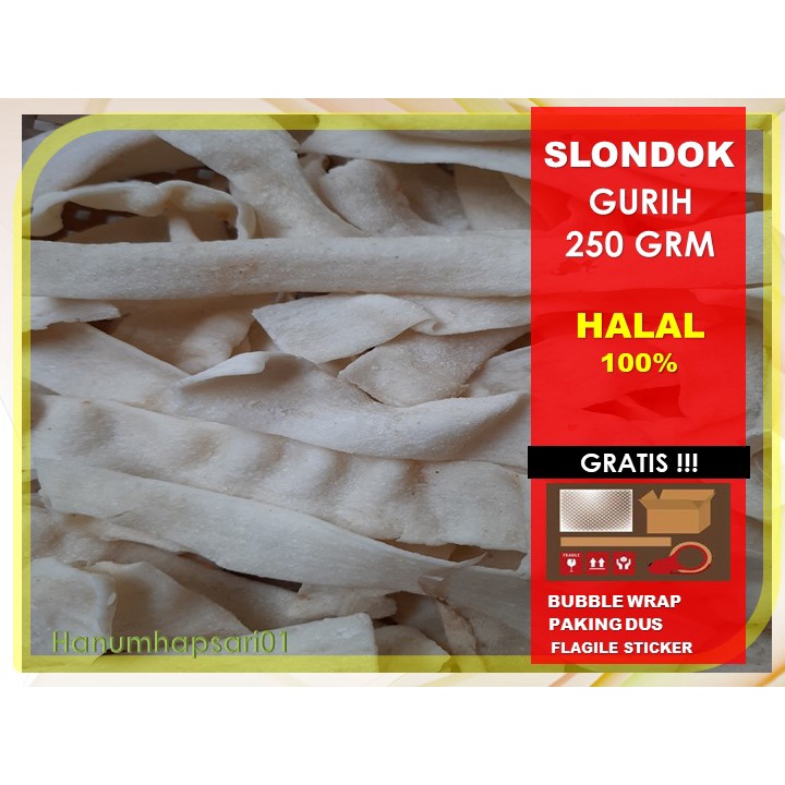 

TERMURAH!!!!SLONDOK GURIH 250 Gr