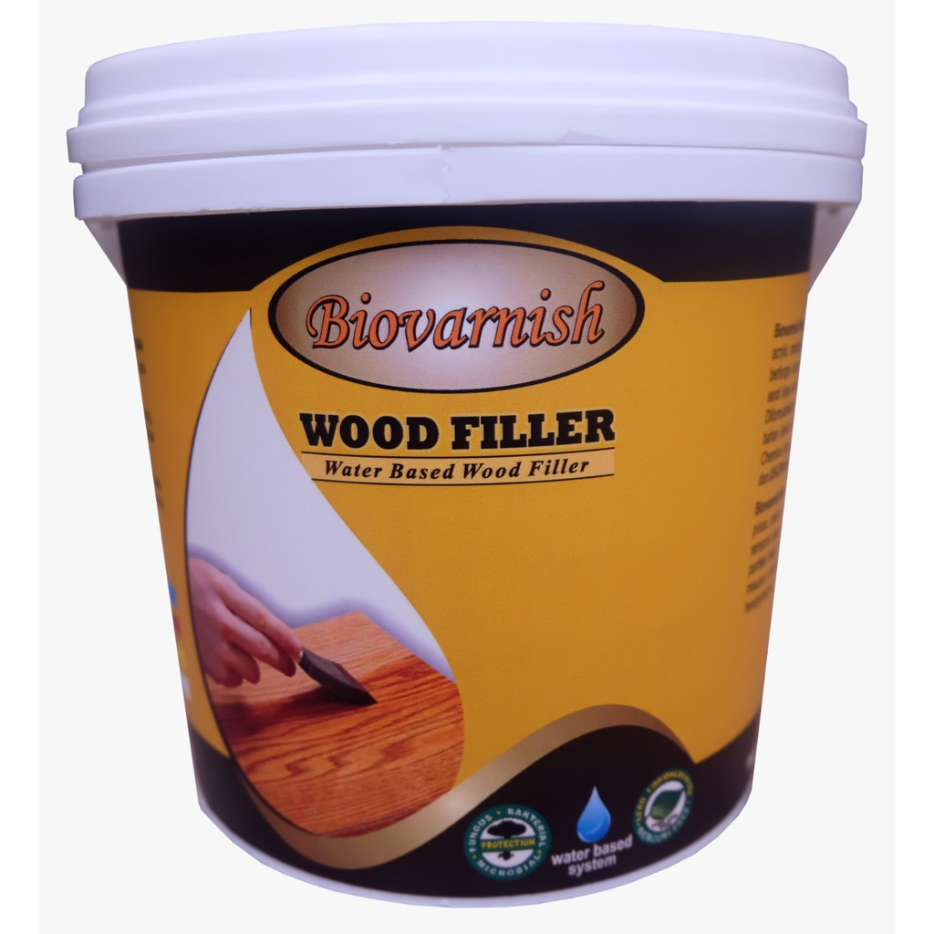 penutup pori kayu Biovarnish  Wood Filler Shopee Indonesia