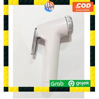 Kepala Jet Shower Spray Closet Washer Model Mirip Toto - Putih toilet ORIGINAL