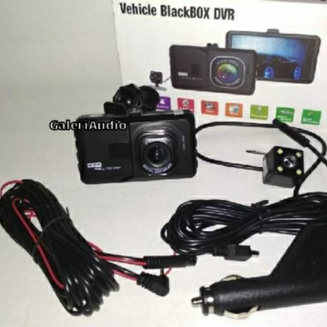 Kamera mobil Depan/Belakang
VEHICLE BLACKBOX DVR FULL HD 1080