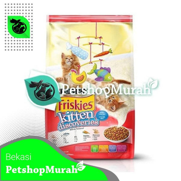 Makanan Kucing Friskies Kitten Discoveries 400g Cat Food Dry Anakan Kucing 400gr