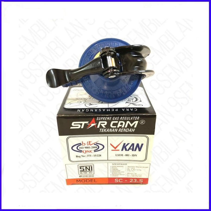 Regulator Gas LPG Starcam Destec SC-23S Garansi Resmi