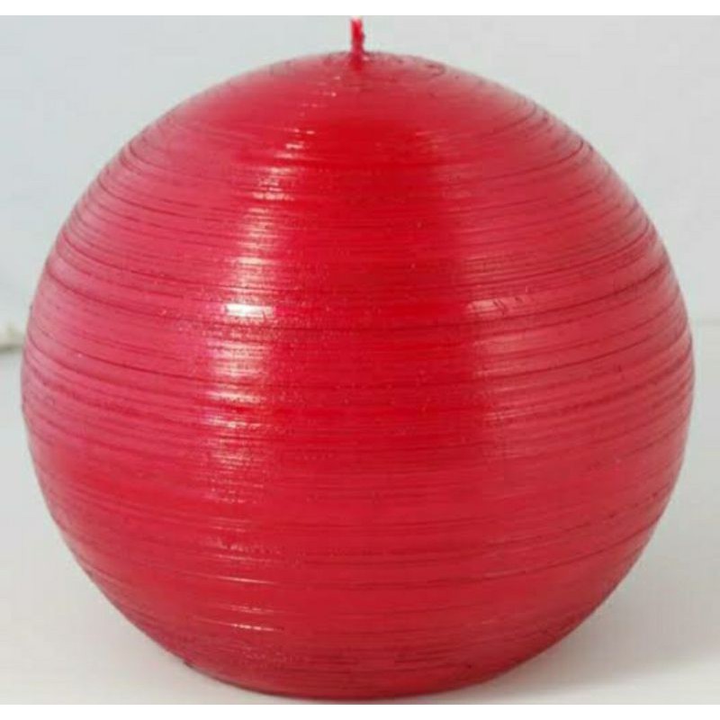 IKEA KALLT BALL RED CANDLE SET OF 4