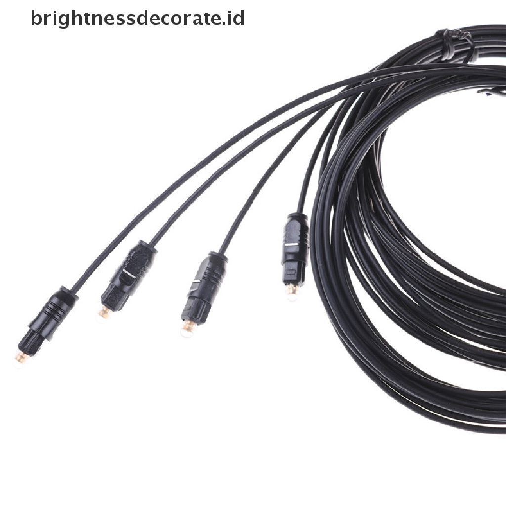 Kabel Audio Digital Toslink Fiber Optik Panjang 1.5m 2m 3m 5m