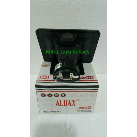 Audax Ax 65 S PER DUS TUTUP HITAM Tweeter inap dan tarik KARTONAN