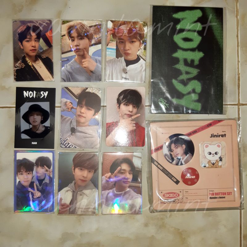 STRAY KIDS PHOTOCARD Lee know Seungmin Han Hyunjin NOEASY GOLIVE IMY