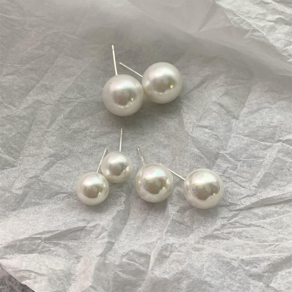 Anting Mutiara Gaya Retro Korea Hong Kong Untuk Aksesoris