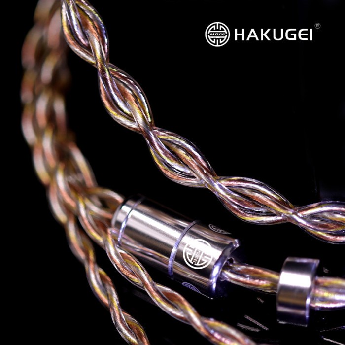 HAKUGEI Golden Bodhi Gold 3 Element Cable 30 Core 22 AWG Upgrade Cable