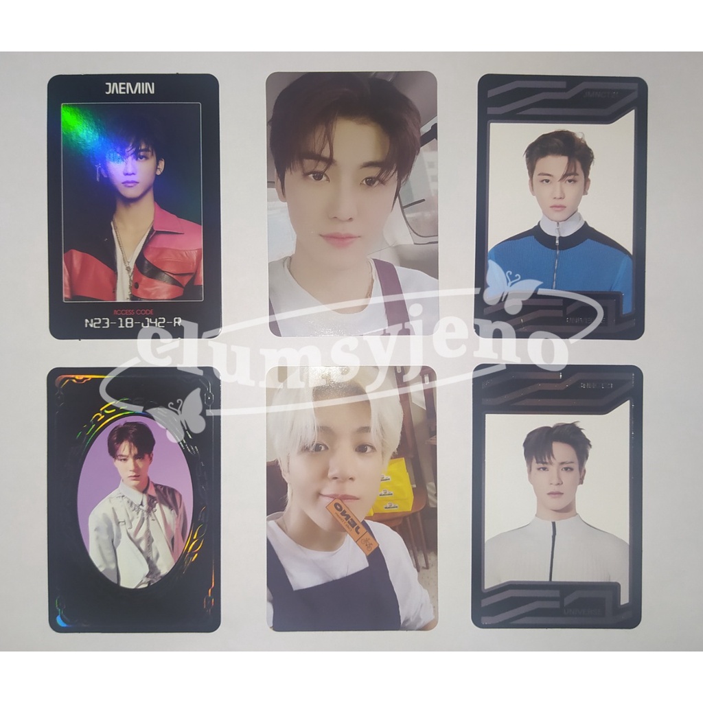 NCT Dream U Jeno Jaemin Resonance Universe Hot Sauce Cafe AC Access Card YB Yearbook UC Universe Car