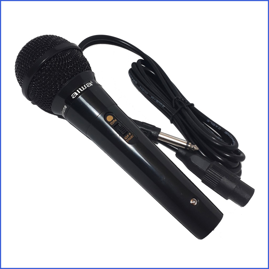 Mic microphone AIWA AW 108B Murah Berkualitas bagus