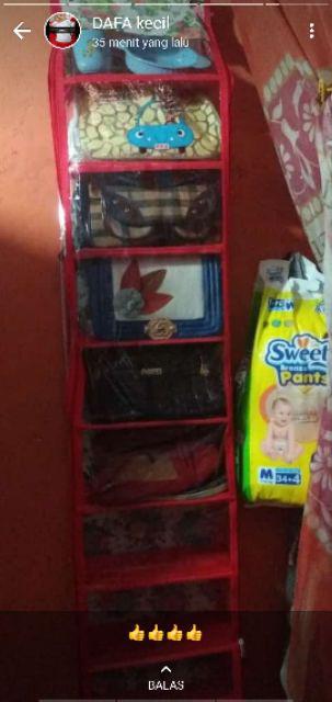 Set Rak Gantung(3in1 Underwear)resleting